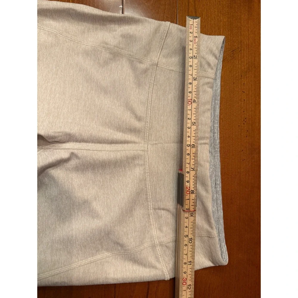 Outdoor Voices Colorblock Leggings XS Ivory Gray High Rise Athletic Yoga Pants - Picture 5 of 5